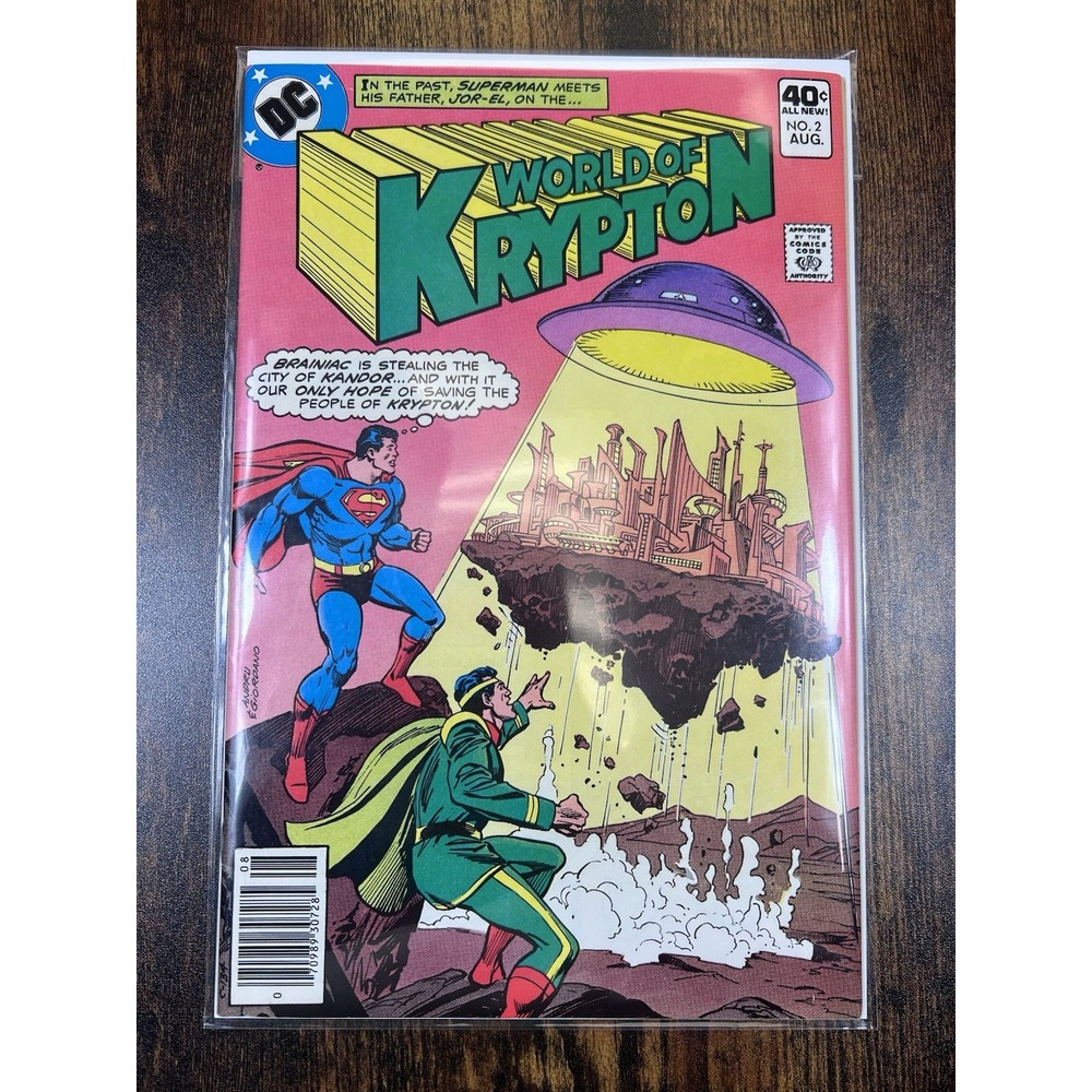 World‎ of Krypton #2 Comic Book Jor-El DC Comics 1979